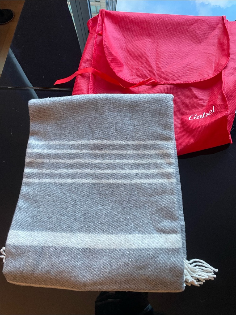 NEW Somma 1867 Wool & Cashmere luxury throw blanket – Made in Italy